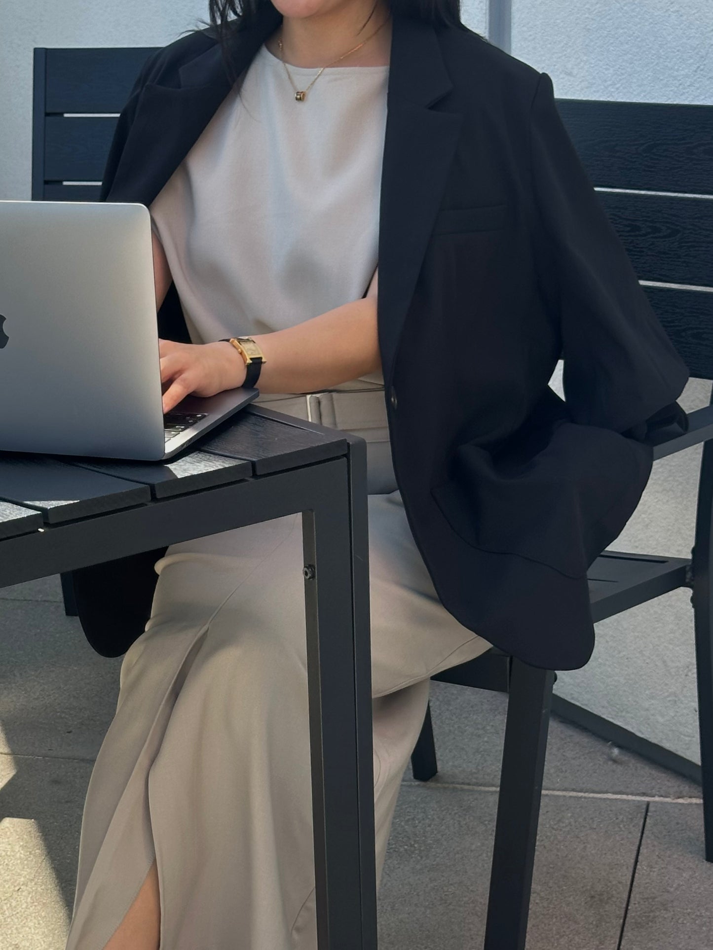 Structured Oversized Blazer
