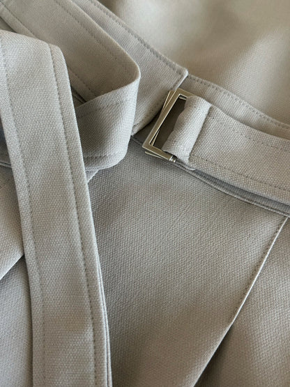 Tailored Belted Dress