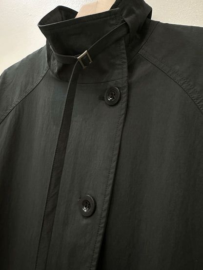 Structured Stand Collar Coat