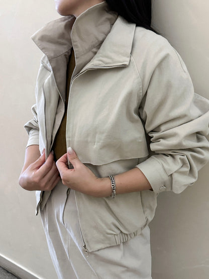 Dual-Zip Collar Jacket