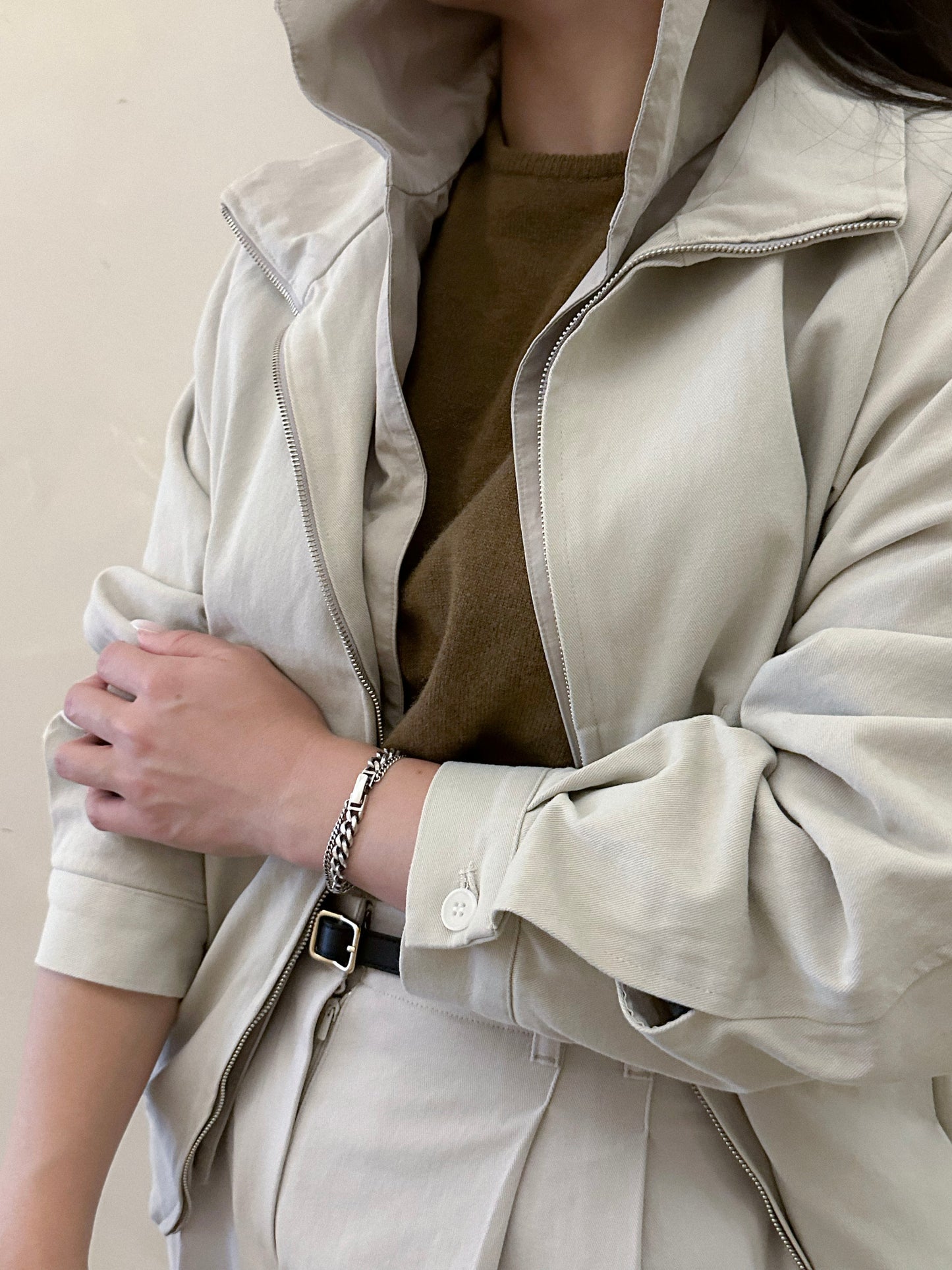 Dual-Zip Collar Jacket