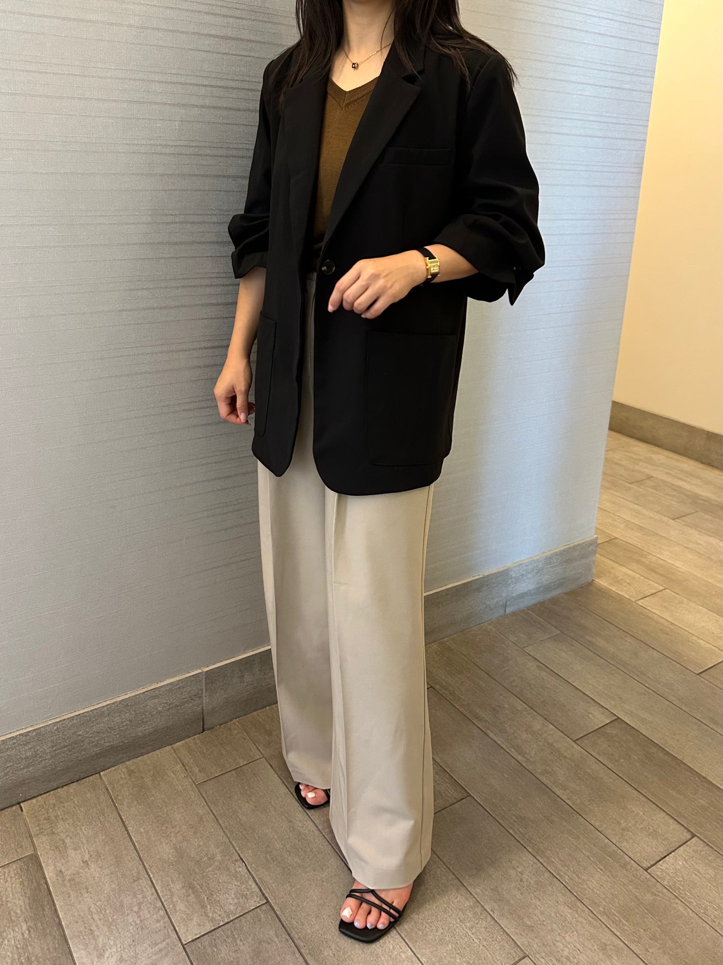 Structured Oversized Blazer