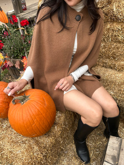 Premium Fox Wool Cape