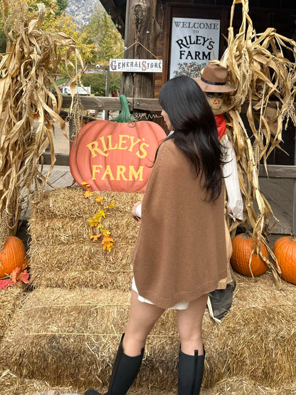 Premium Fox Wool Cape