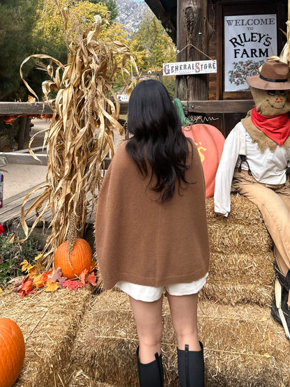 Premium Fox Wool Cape