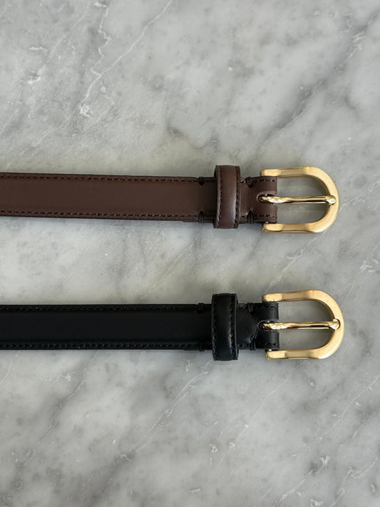 Italian Full-Grain Leather Belt