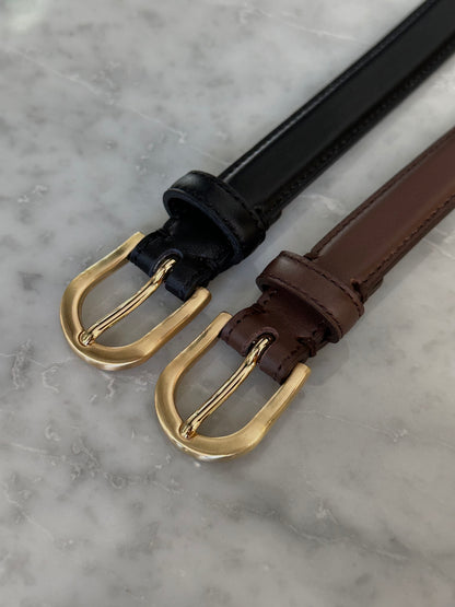 Italian Full-Grain Leather Belt