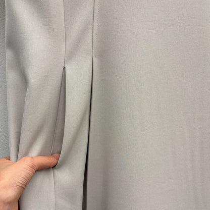 Minimal Belted Midi Dress