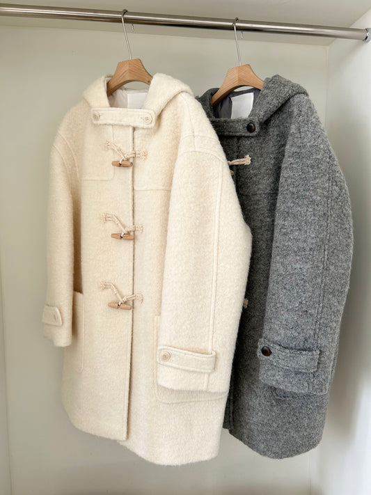 Alpaca Wool Duffle Coat