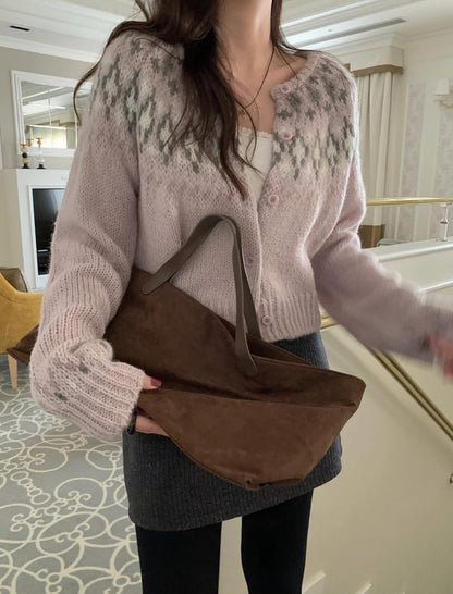 Wool Fair Isle Cardigan