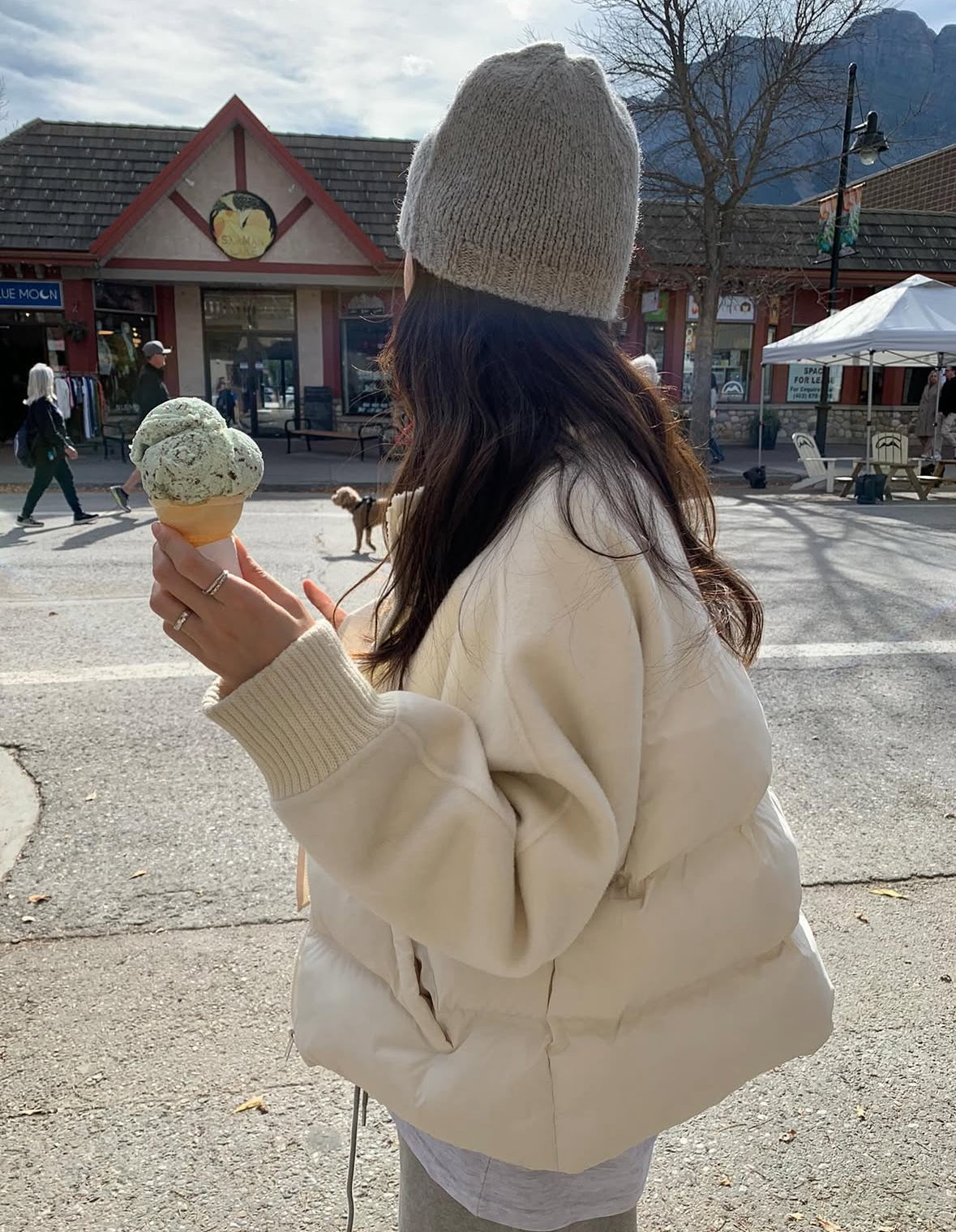 Handmade Wool Cashmere Padding Jacket