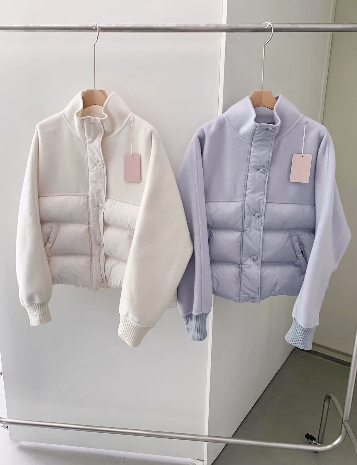 Handmade Wool Cashmere Padding Jacket