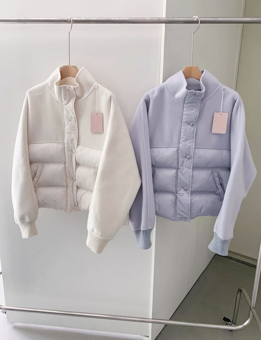 Handmade Wool Cashmere Padding Jacket