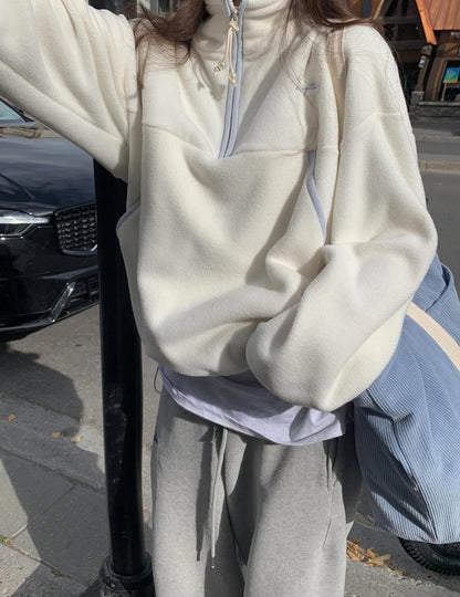 Half Zip Fleece Pullover