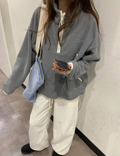 Half Zip Fleece Pullover