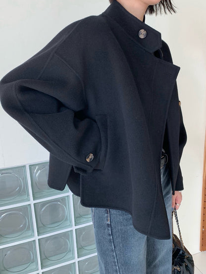 Soft Fox Blend Knit Coat