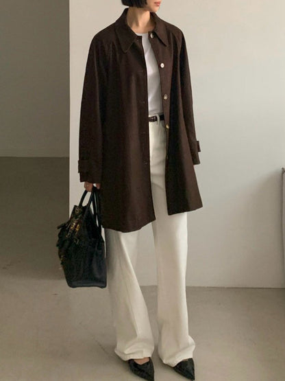 Vegan Leather Relaxed Over Jacket