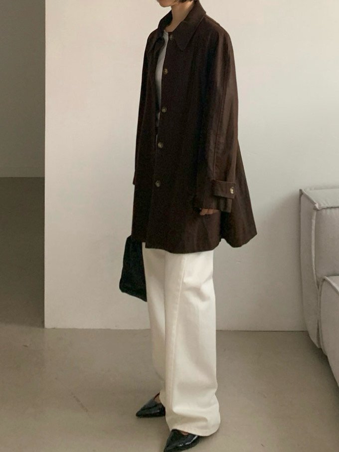 Vegan Leather Relaxed Over Jacket