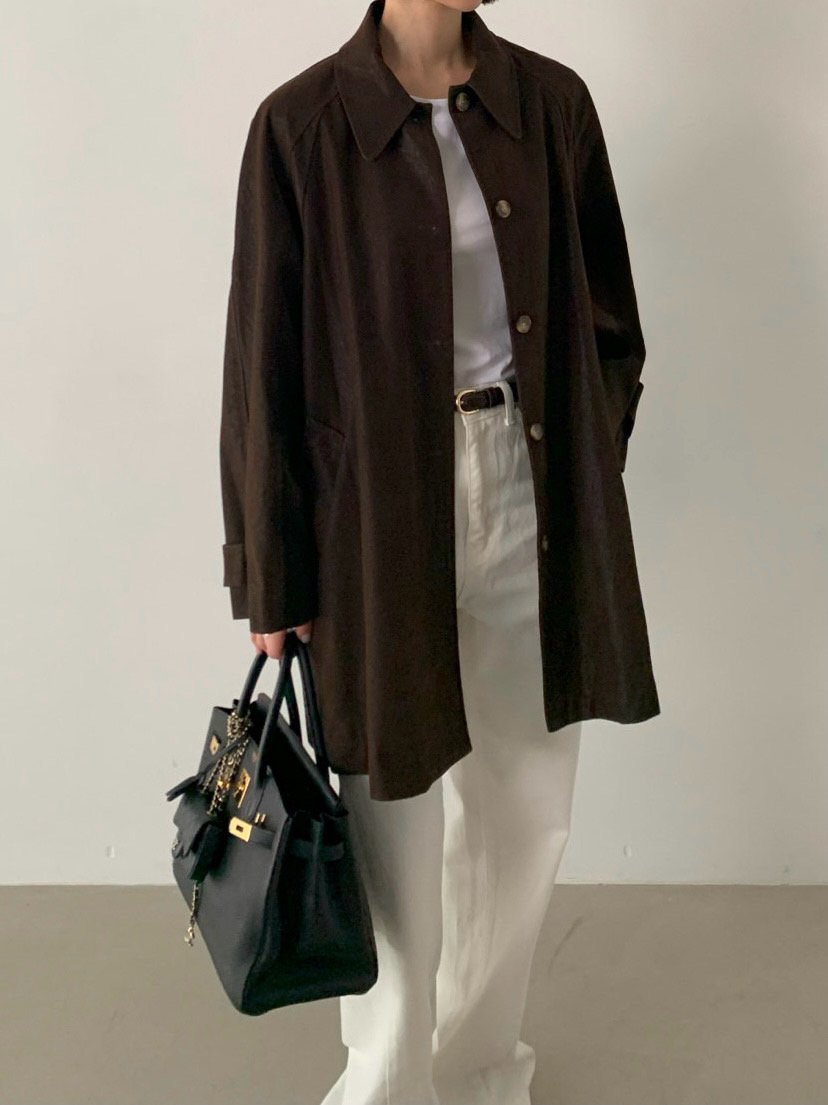 Vegan Leather Relaxed Over Jacket