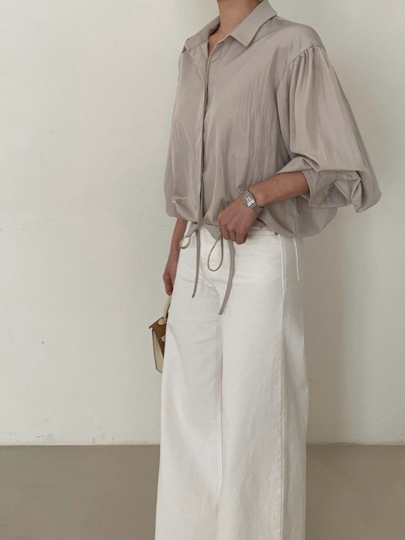 Puff String Shirt