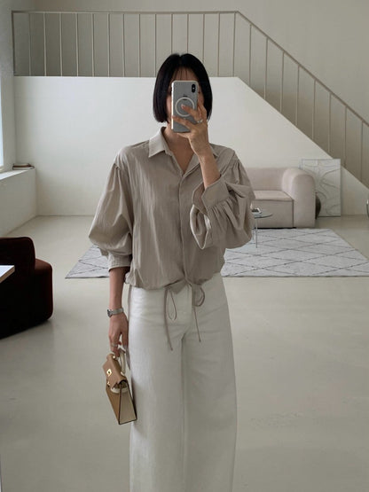Puff String Shirt