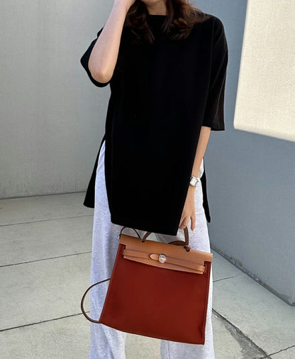 Oversized Slit Long Tee