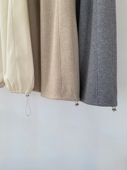 Fleece-Lined Drawstring Lounge Pants
