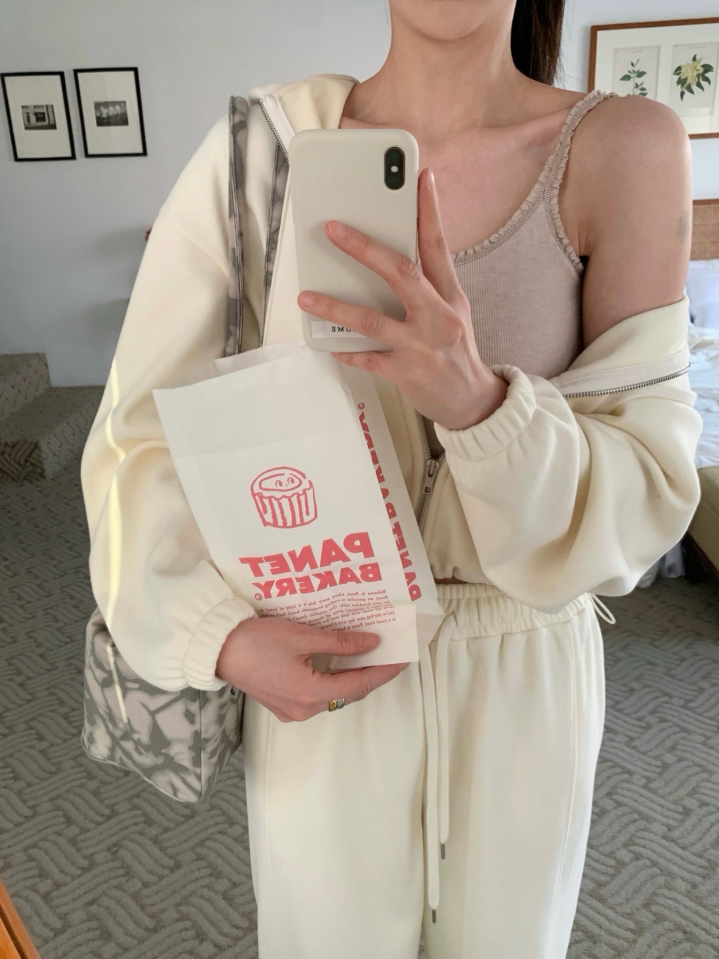 Modal Built-In Bra Lace Tank