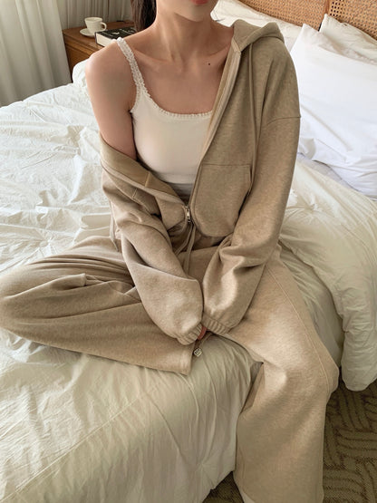 Modal Built-In Bra Lace Tank