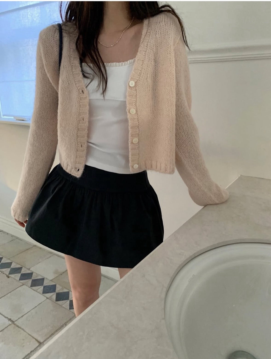 Baby Alpaca Knit Cardigan