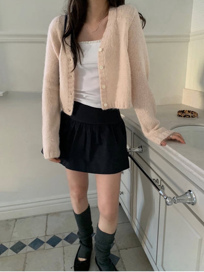 Baby Alpaca Knit Cardigan