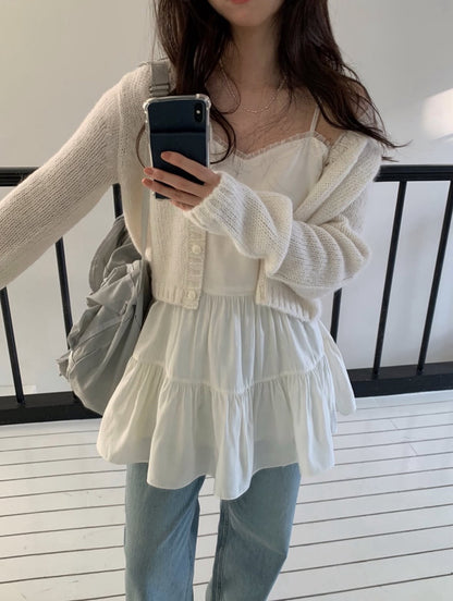 Baby Alpaca Knit Cardigan