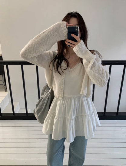 Baby Alpaca Knit Cardigan