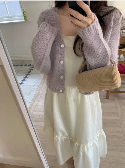 Baby Alpaca Knit Cardigan