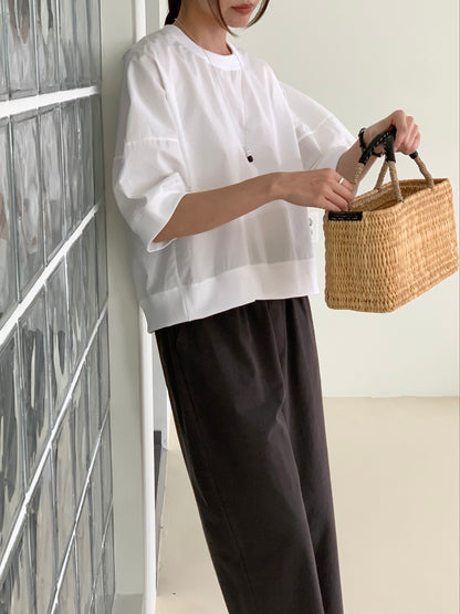 Premium Cotton Puff Top