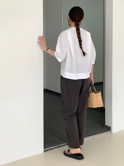 Premium Cotton Puff Top