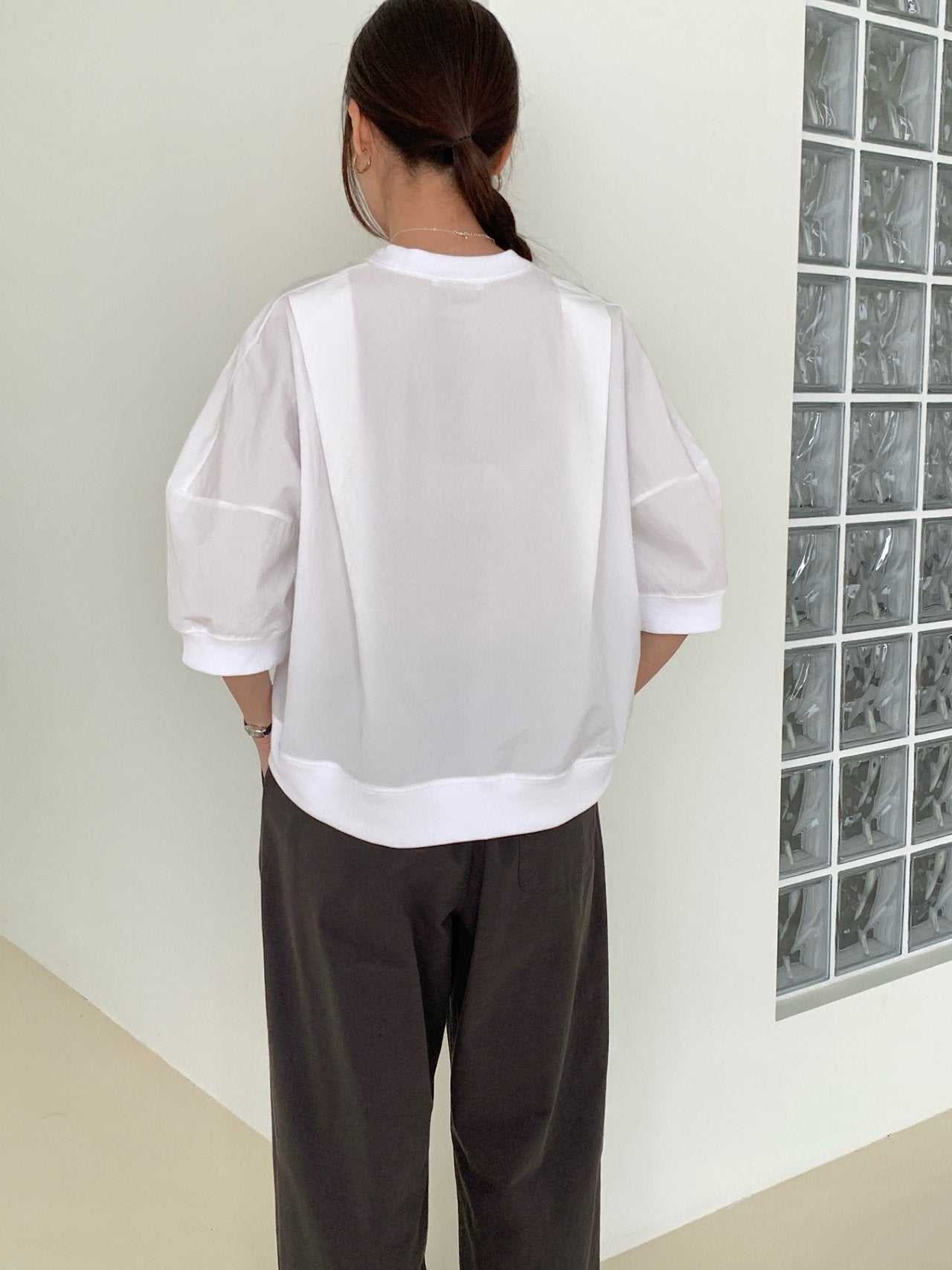 Premium Cotton Puff Top