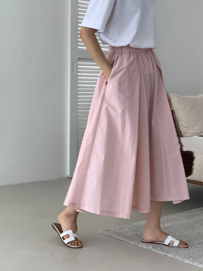 Volume Pleated Skirt