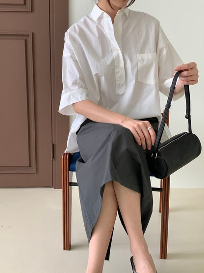 AIRY MIDI SKIRT