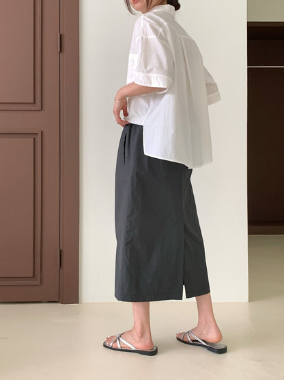 AIRY MIDI SKIRT