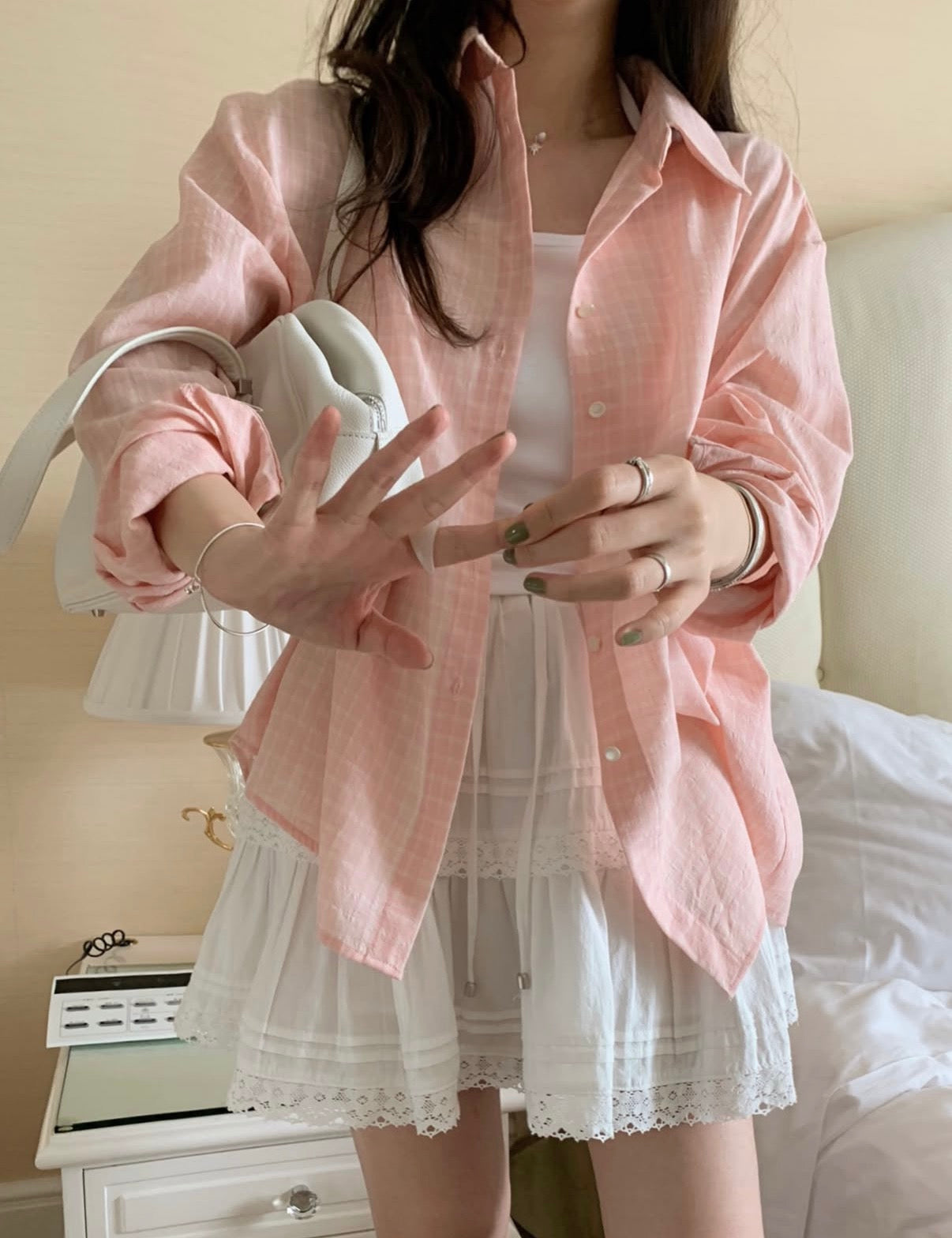 Soft Mood Check Shirt