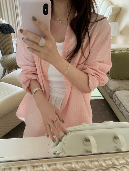 Soft Mood Check Shirt