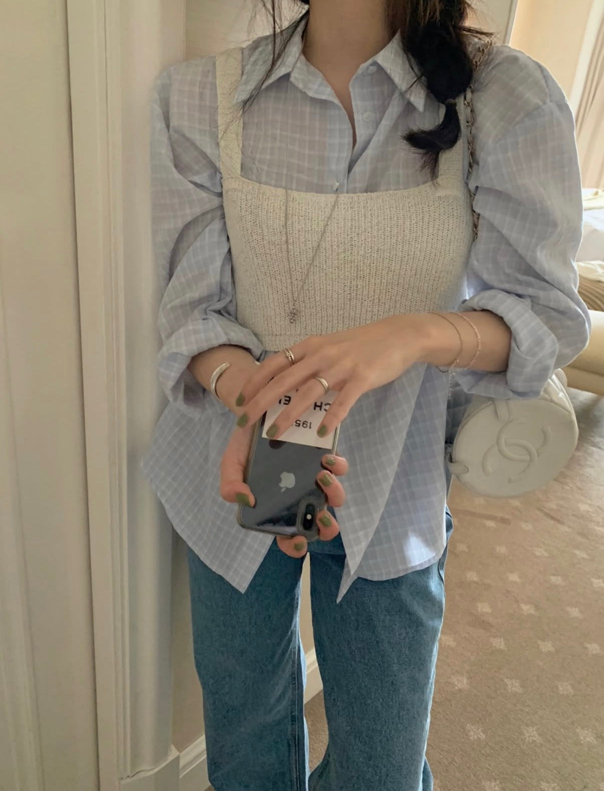 Soft Mood Check Shirt