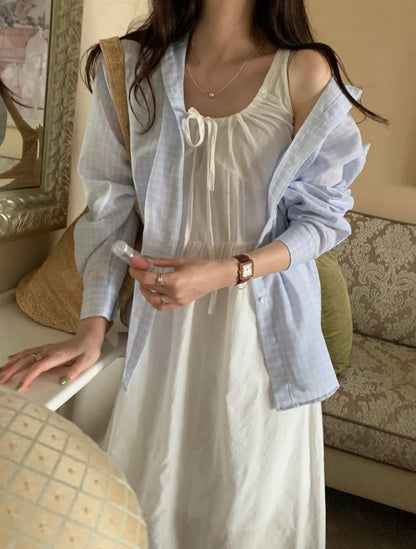 Soft Mood Check Shirt