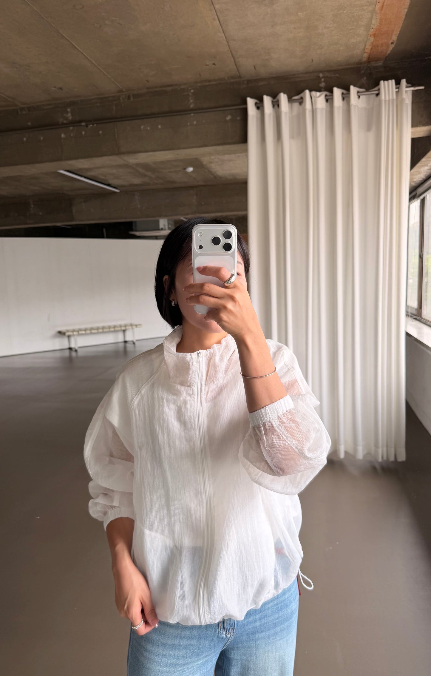 Cloud Sheer Windbreaker Jacket