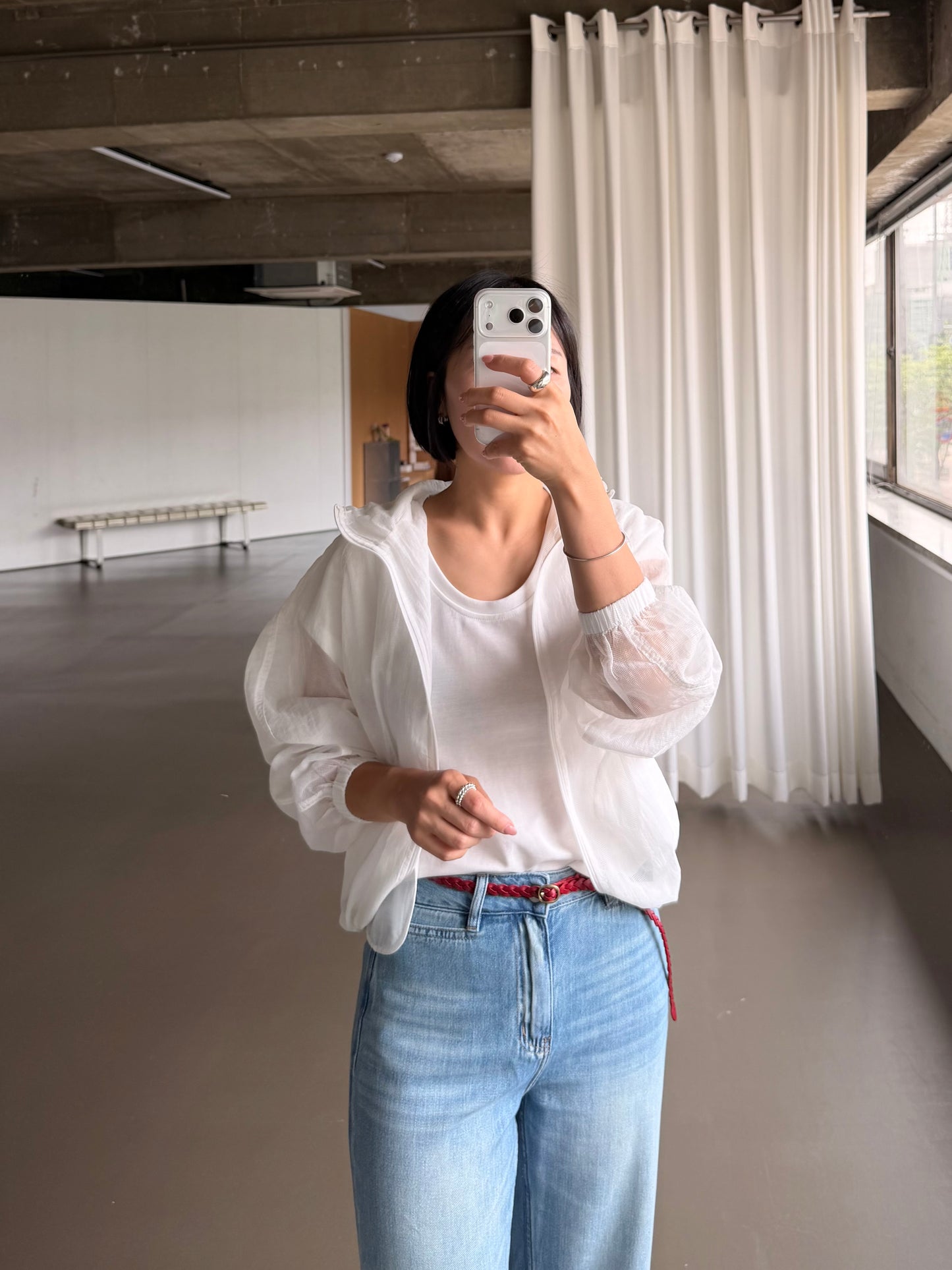 Cloud Sheer Windbreaker Jacket