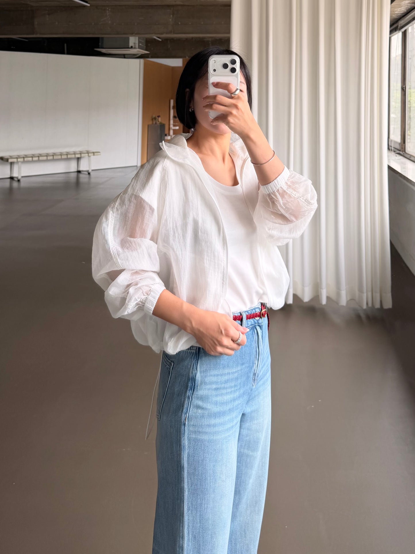 Cloud Sheer Windbreaker Jacket