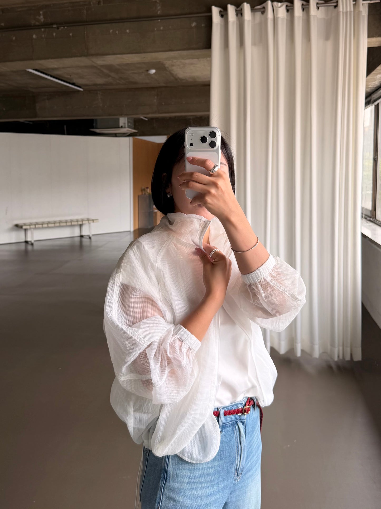 Cloud Sheer Windbreaker Jacket