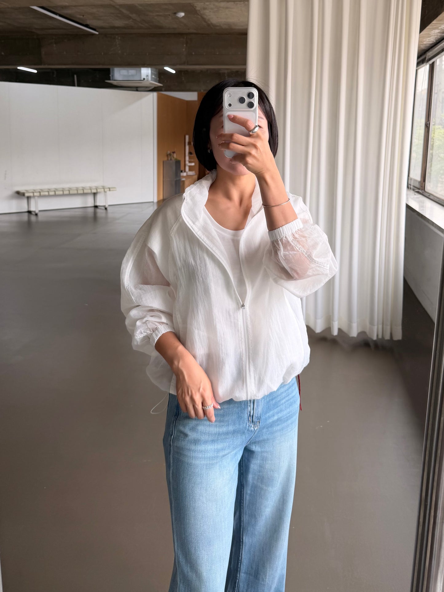 Cloud Sheer Windbreaker Jacket