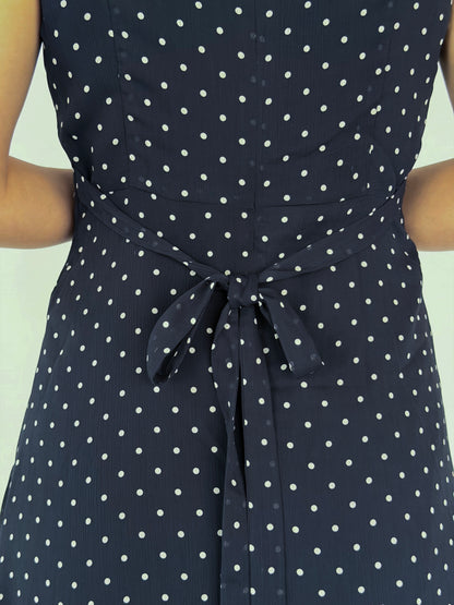 Élodie Polka Dot Dress